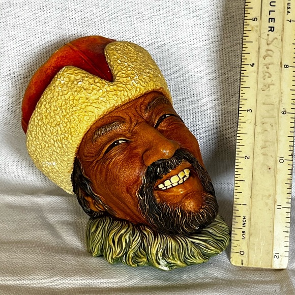Rare Vintage Bossons Head Chalkware Figurine, 1966 Himalayan. - Picture 1 of 6